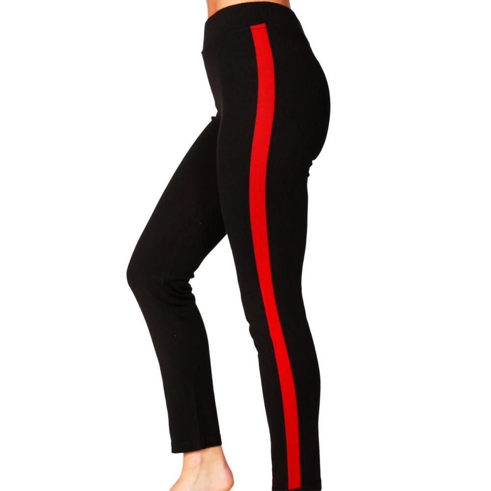 NEW ANGEL APPAREL track pant in blackred